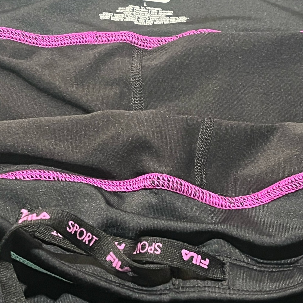 Fila Black Mini Athletic Skort - Picture 7 of 9